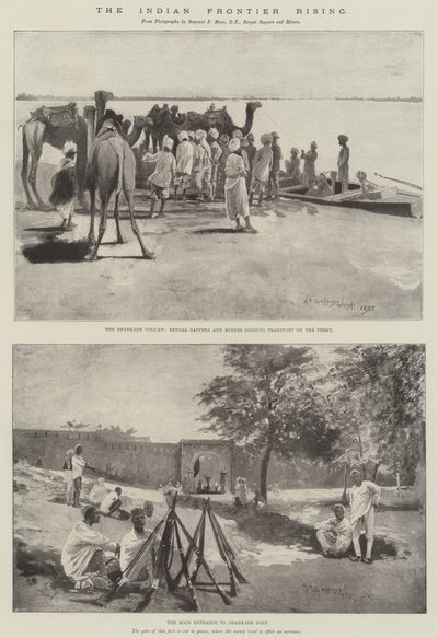 The Indian Frontier Rising by Henry Charles Seppings Wright